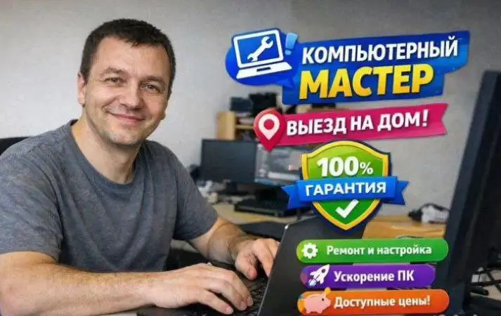 Ремонт и настройка компьютеров, ноутбуков, моноблоков в Москве и области - Компьютерные услуги (Услуги) в Москва