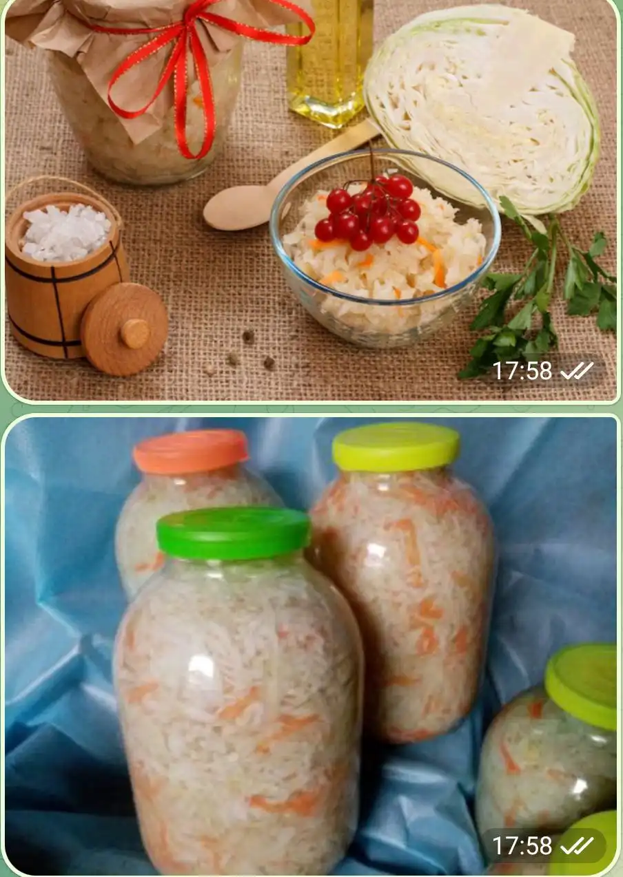 Продам маринованную капусту домашнюю 3л