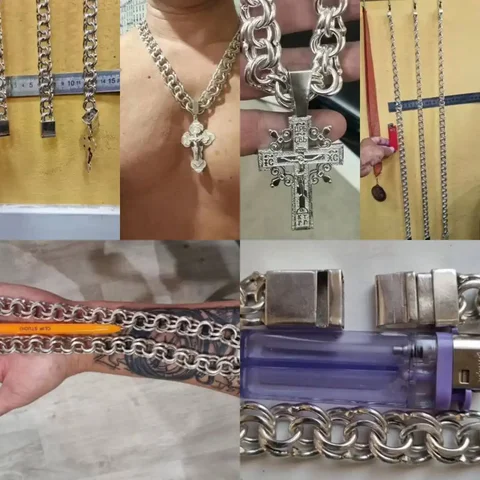 Продажа мужских серебряных цепей Бисмарк под заказ - Разное в Красноярск