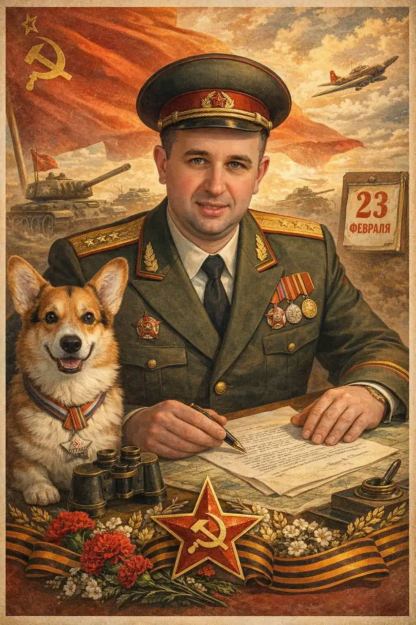 Открытки к Дню защитника Отечества - Полиграфия (Услуги) в Красноярск