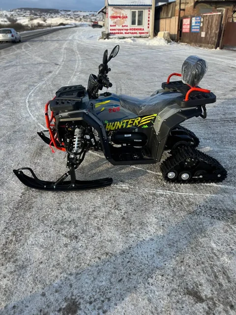 Квадроцикл Tezza Storm 2-в-1 200cc с гусеницами и колесами - Квадроциклы в Емельяново