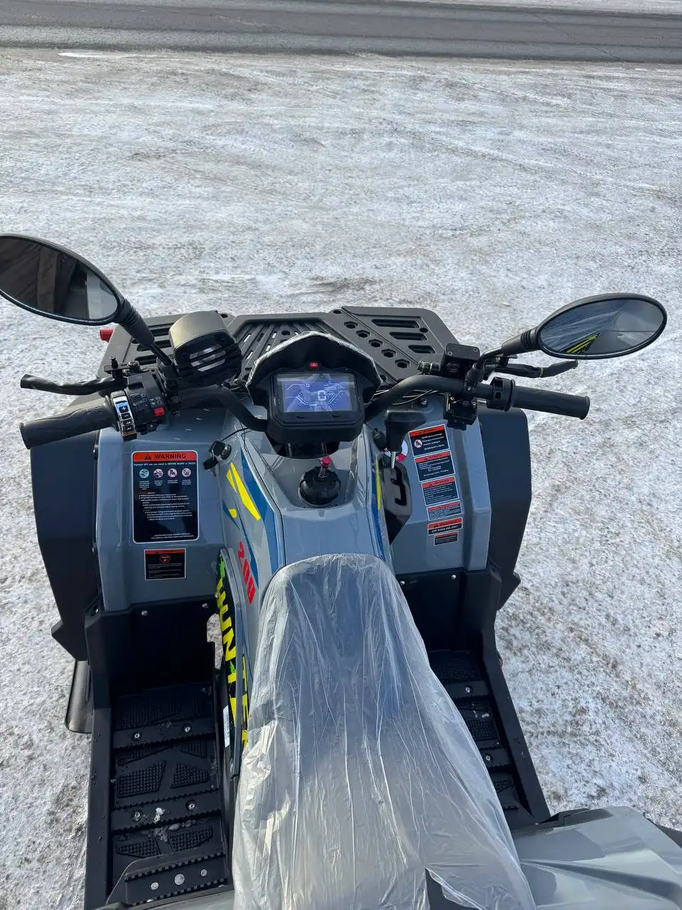 Квадроцикл Tezza Storm 2-в-1 200cc с гусеницами и колесами - Авто в Емельяново