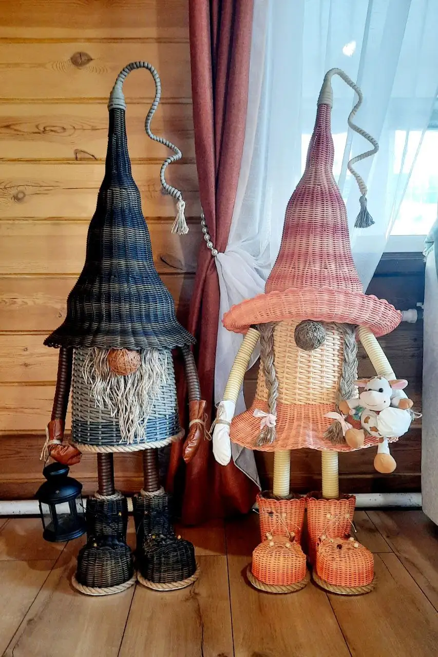 Кашпо и декор из ротанга ручной работы - Рукоделие (Барахолка) в Емельяново