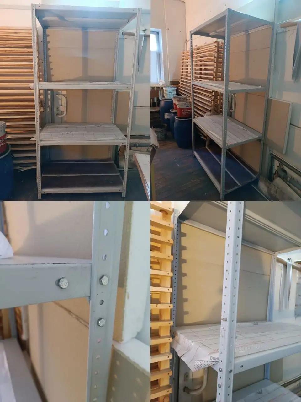 Продажа металлических стеллажей б/у - Стеллажи (Для дома и дачи) в Красноярск