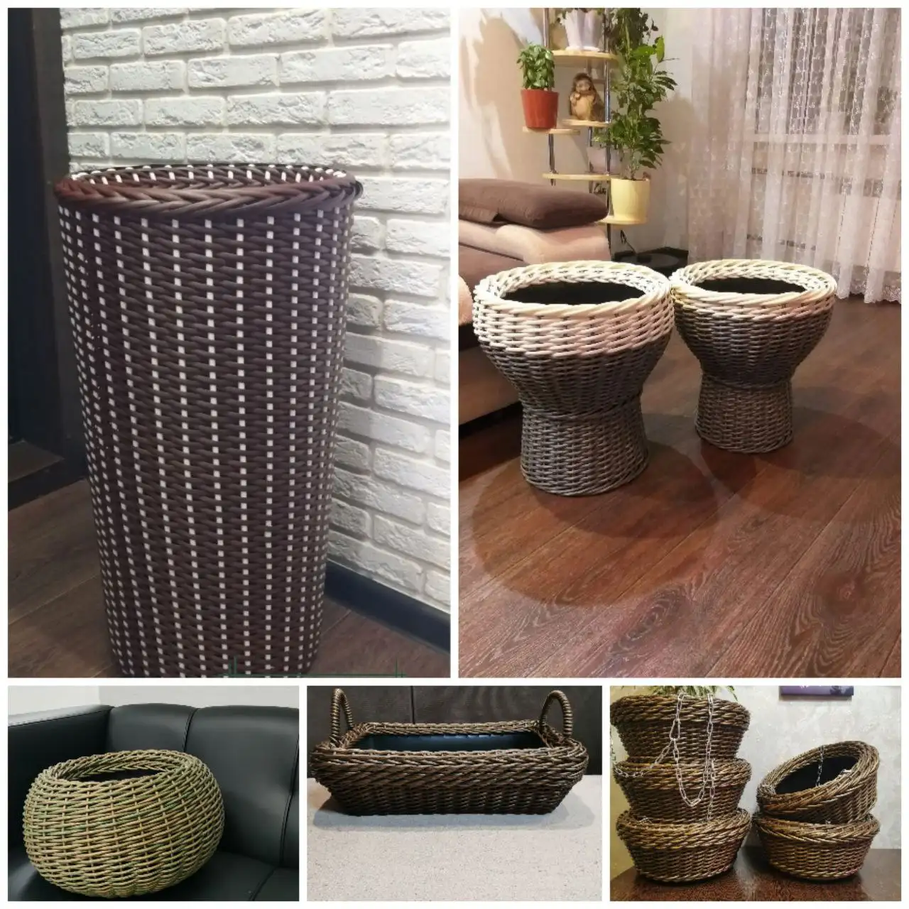 Плетение кашпо из ротанга на заказ - Для дома и дачи в Красноярск