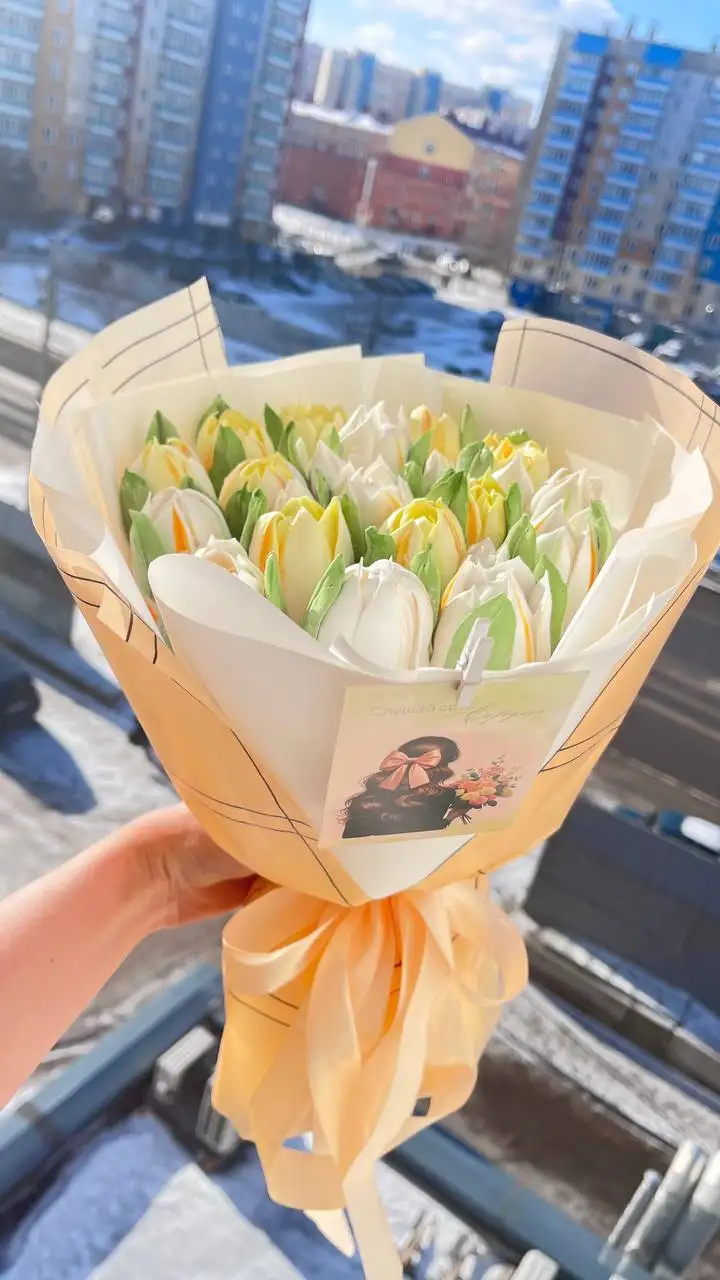 Домашний зефир ручной работы в виде тюльпанов - Сладости (Барахолка) в Емельяново