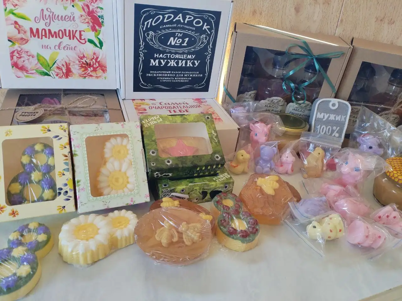 Подарочные наборы крафтового стиля - Подарки (Хобби и отдых) в Емельяново