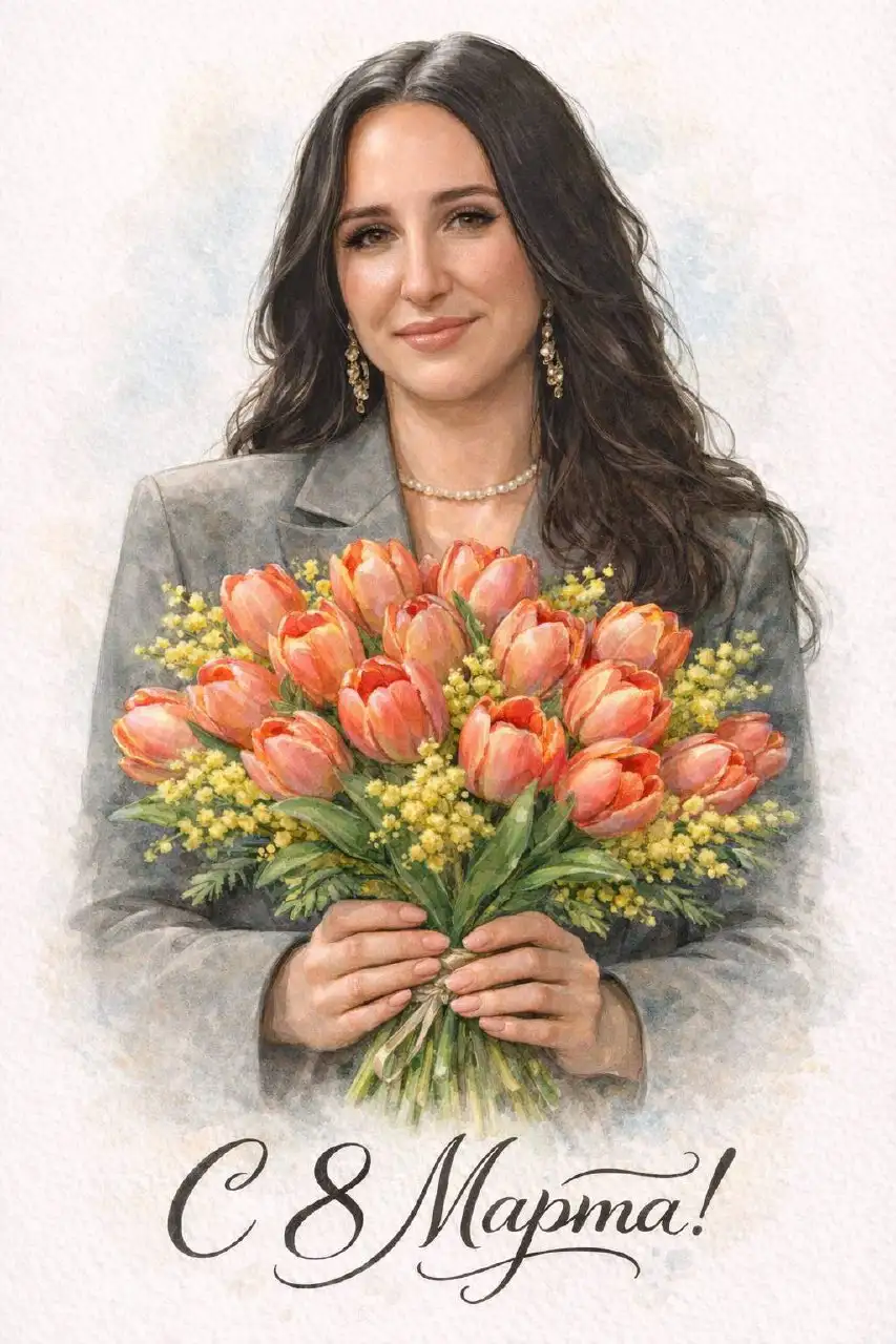 Открытки к 8 Марта - Дизайн (Услуги) в Красноярск