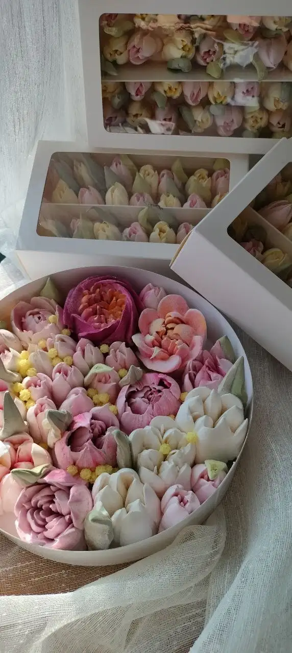 Зефирные букеты ручной работы с доставкой - Кулинария (Услуги) в Красноярск
