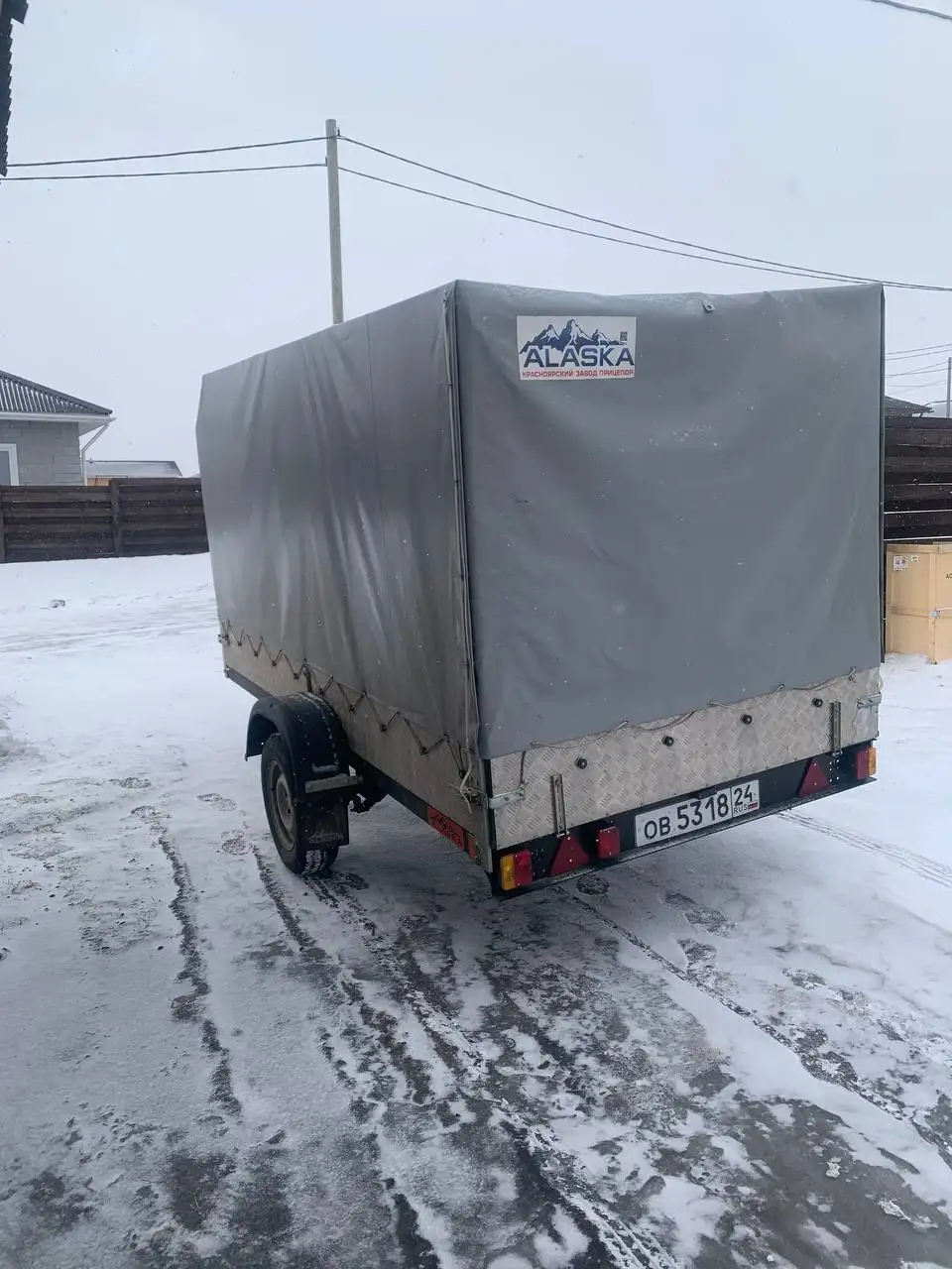 Прокат легкового автомобильного прицепа ALASKA в Красноярске - Аренда транспорта (Услуги) в Красноярск