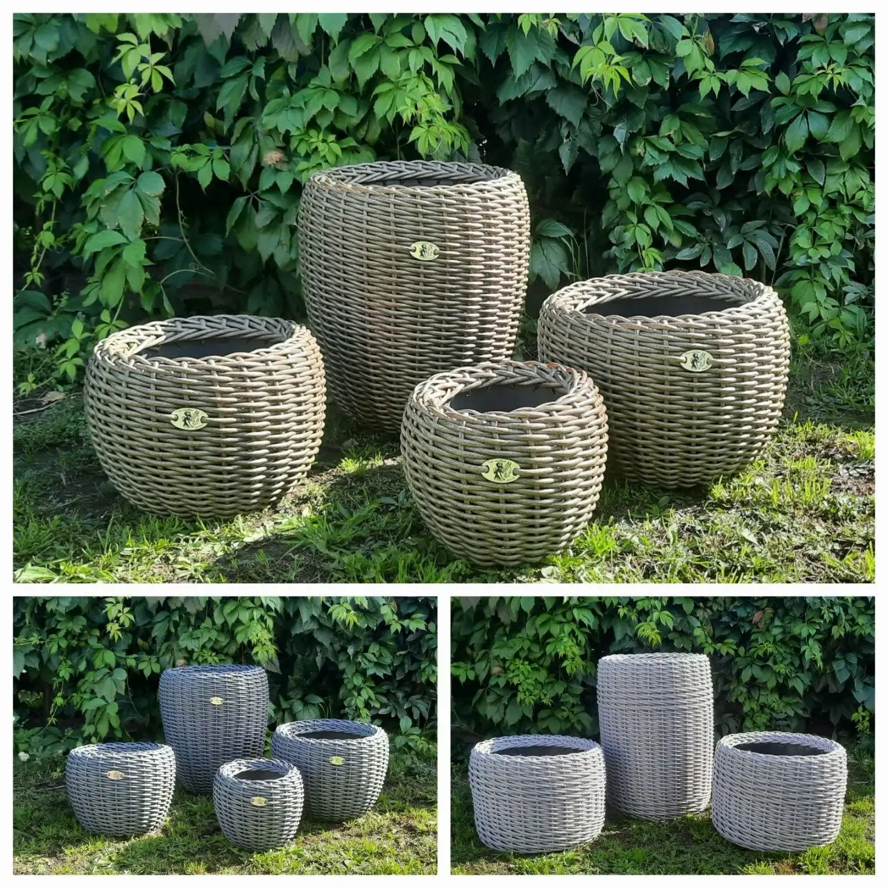 Кашпо и декор из ротанга ручной работы - Декор для сада (Для дома и дачи) в Красноярск