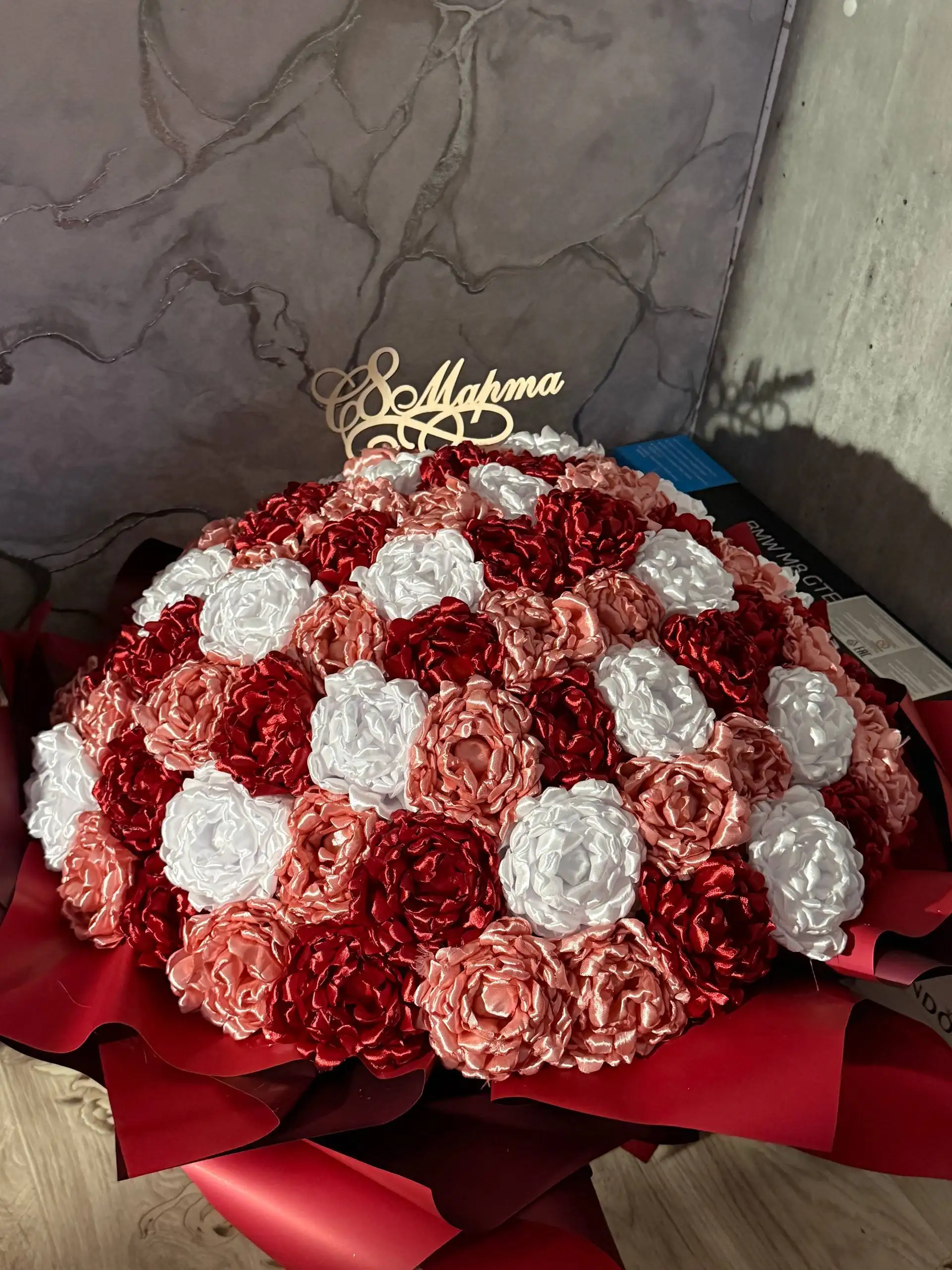 Уникальные букеты из атласных лент ручной работы - Рукоделие (Хобби и отдых) в Емельяново