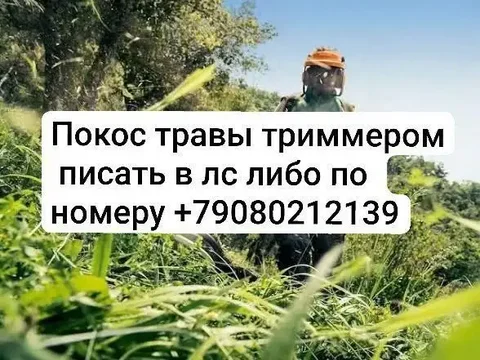 Скос травы триммером - Музыкальные и видео-услуги в Красноярск