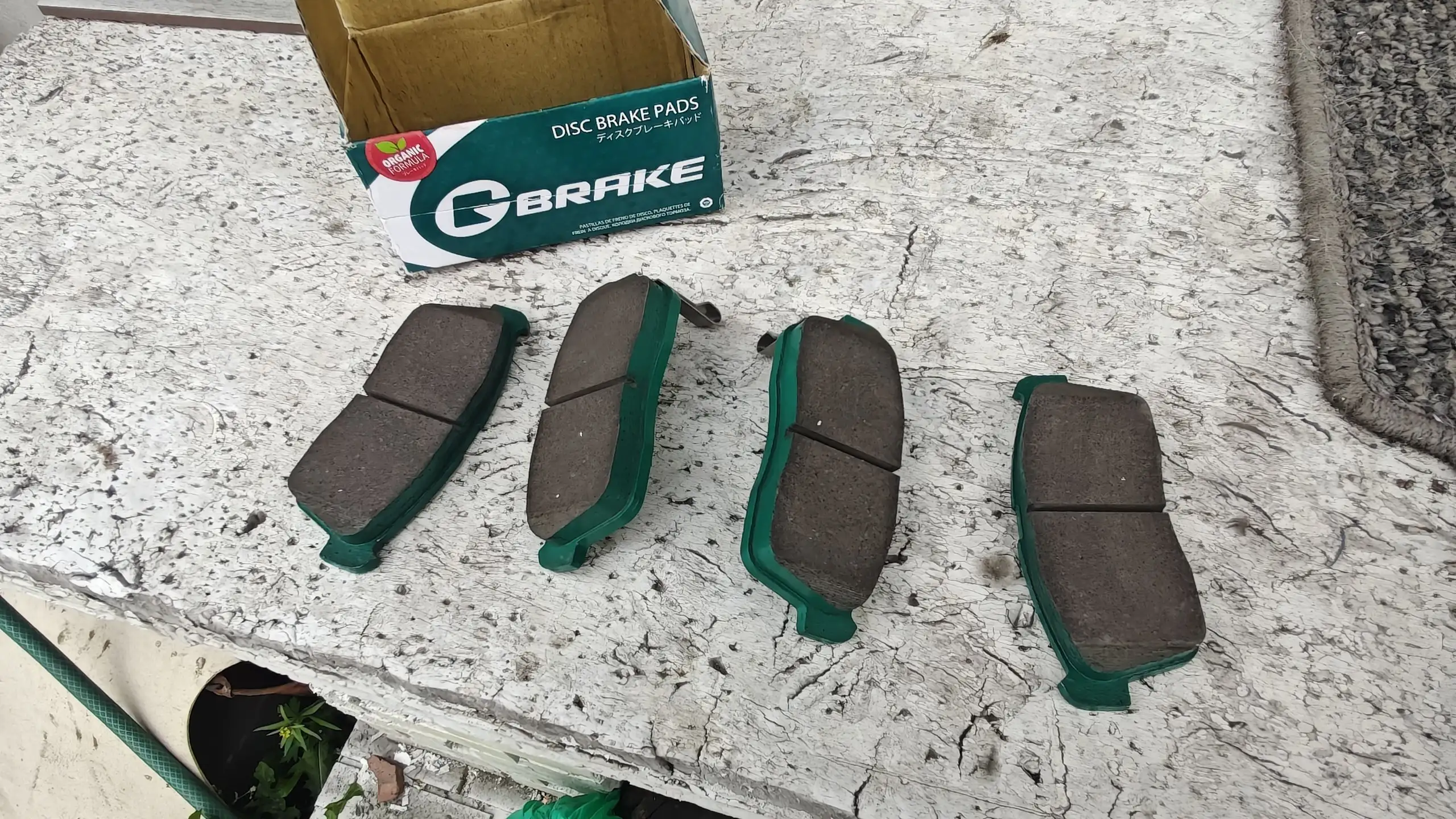 Колодки передние новые G-Brake - Запчасти и аксессуары (Авто) в Новосибирск