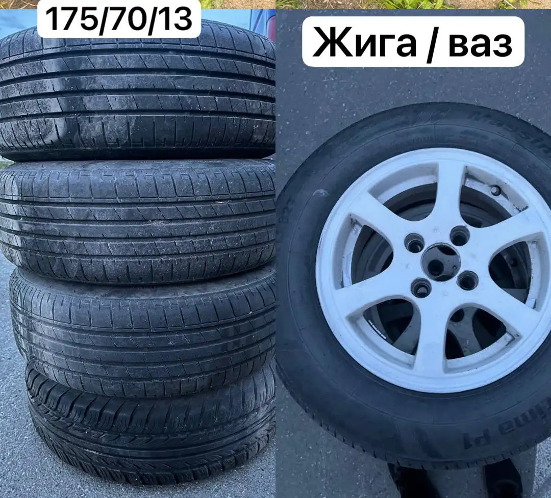 5 комплектов колес в сборе - Шины и диски (Авто) в Новосибирск