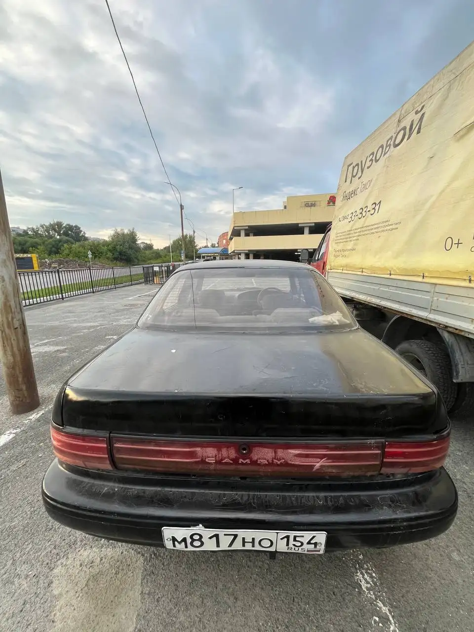 Toyota Camry 1.8 АКПП 1993 года, не на ходу, обмен - Легковые автомобили (Авто) в Новосибирск