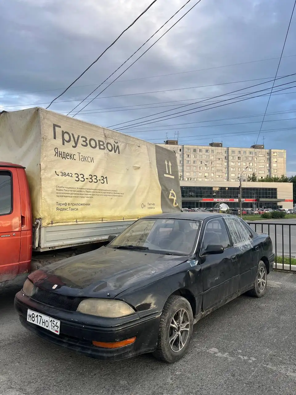 Toyota Camry 1.8 АКПП 1993 года, не на ходу, обмен - Легковые автомобили (Авто) в Новосибирск