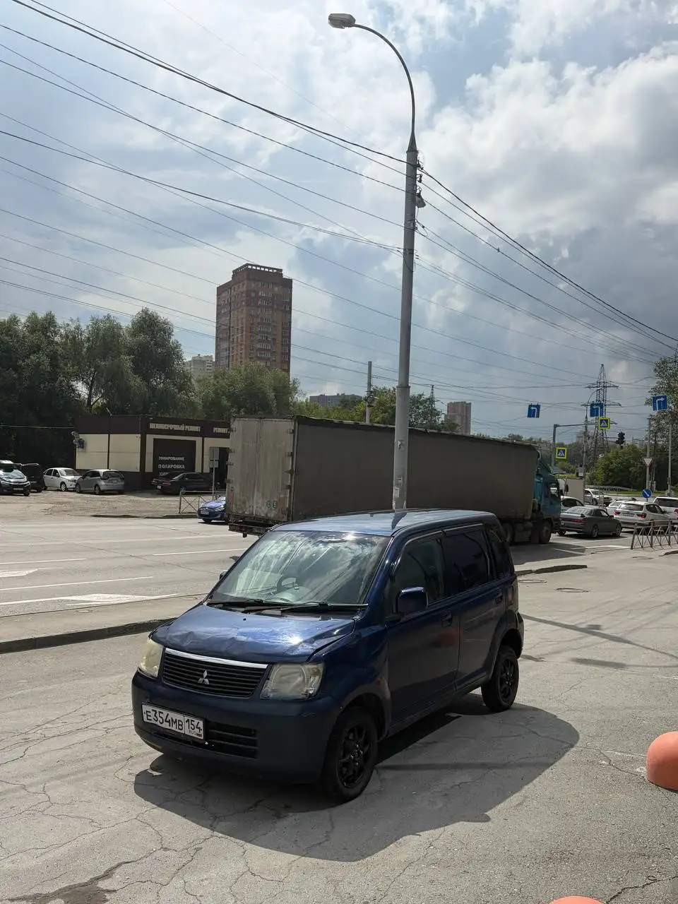 Mitsubishi EK Wagon 2003, 0.7 АКПП - Легковые автомобили (Авто) в Новосибирск