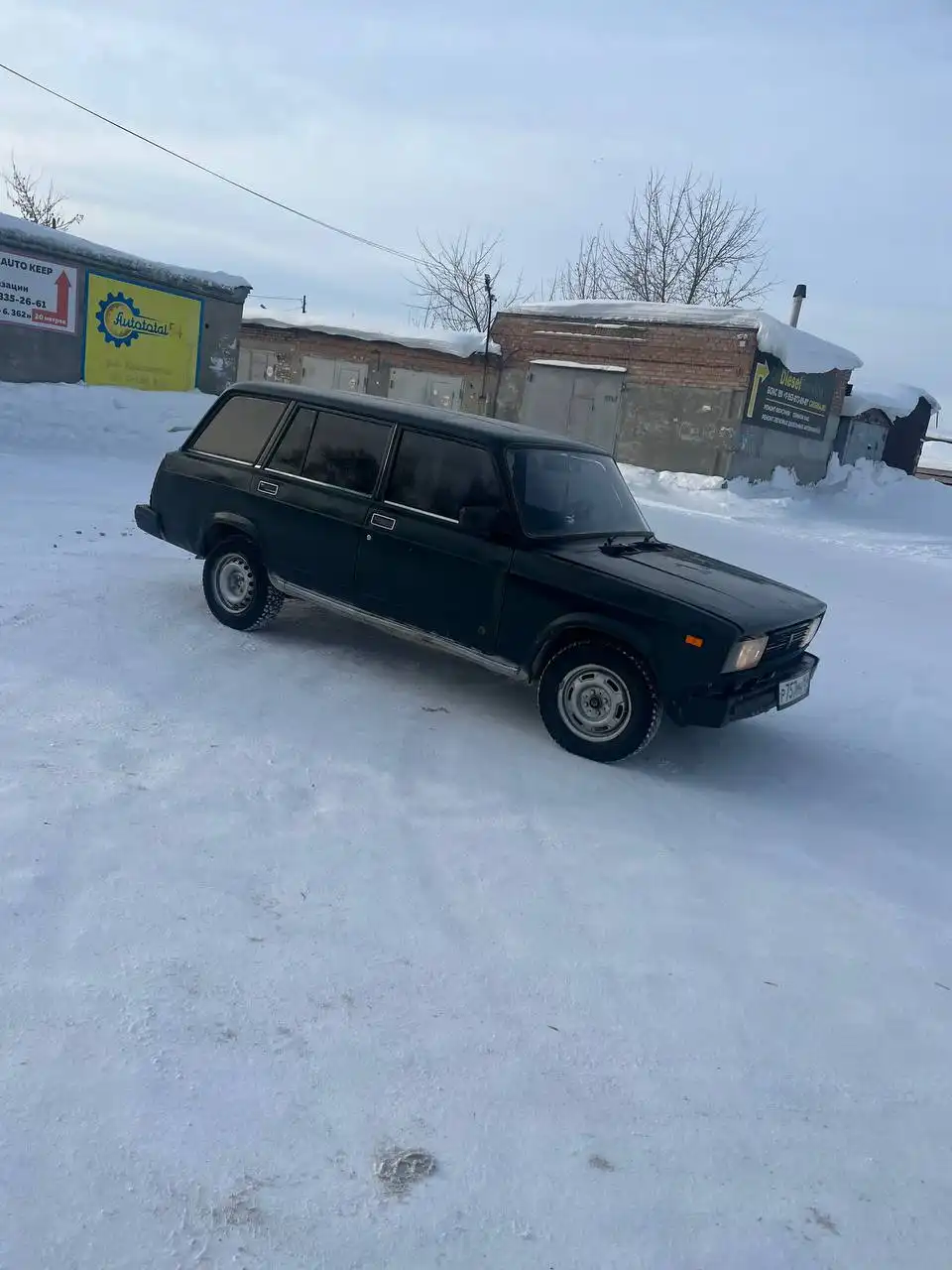 ВАЗ 2104 на полном ходу