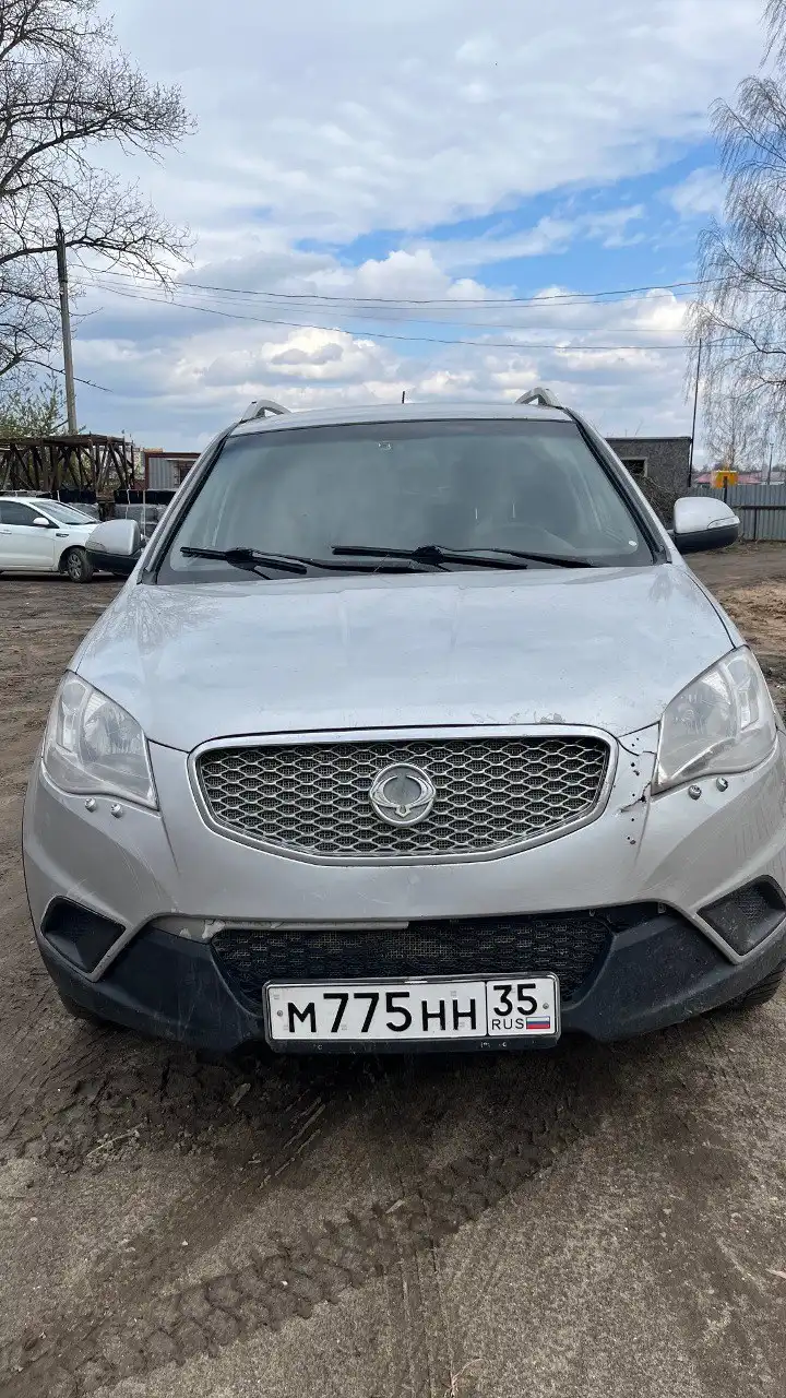 SSANG YONG ACTYON 2012 г.в., 2.0 МКПП, пробег 215 тыс. км, 1 ДТП - Авто в Неизвестно