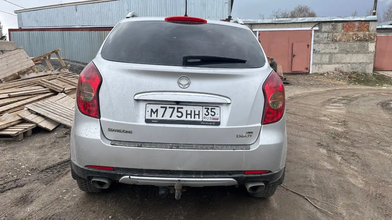 SSANG YONG ACTYON 2012 г.в., 2.0 МКПП, пробег 215 тыс. км, 1 ДТП - Авто в Неизвестно