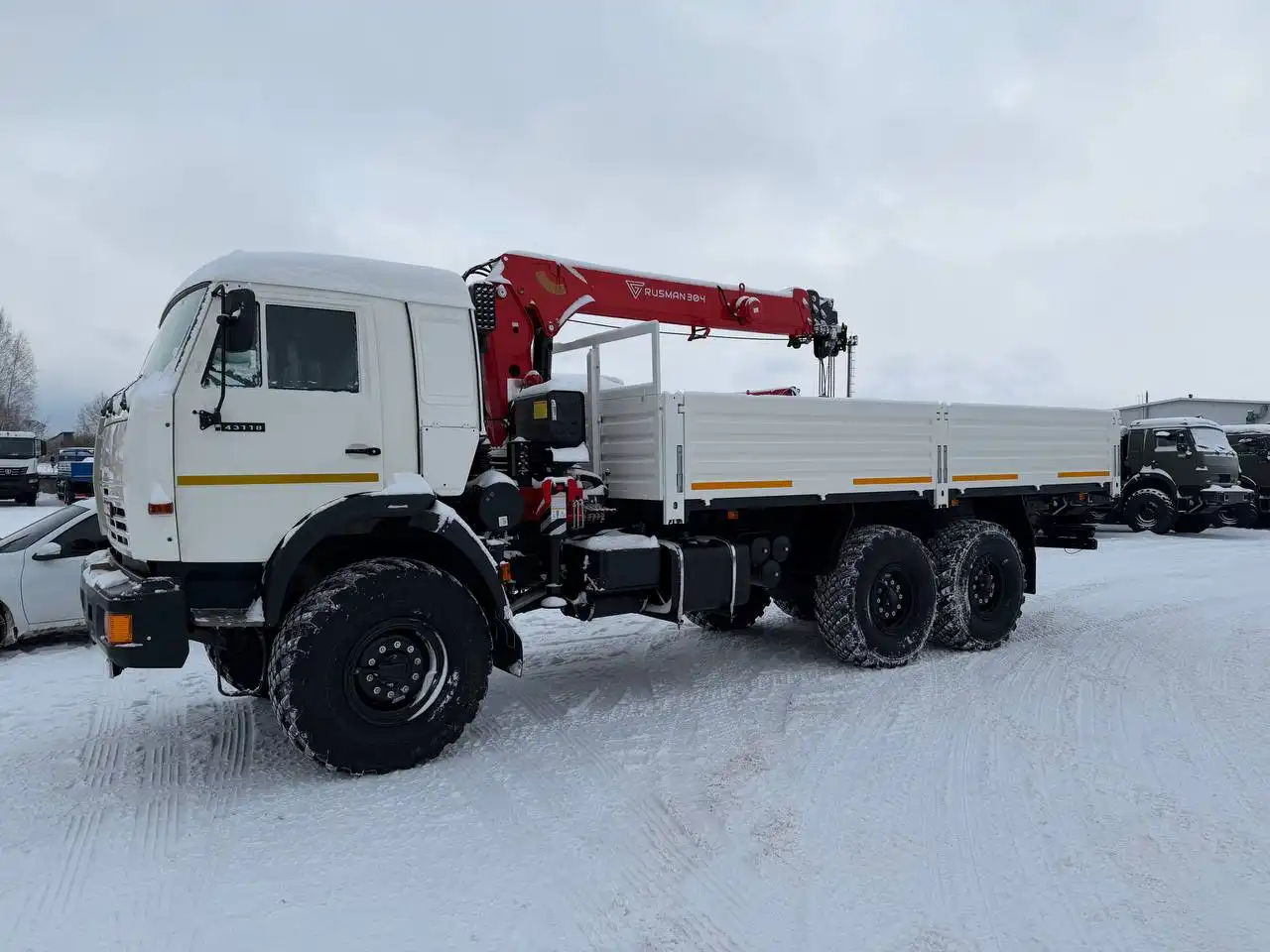КАМАЗ 43118 6x6 с двигателем Евро-2 без электроники - Грузовики (Авто) в Новосибирск