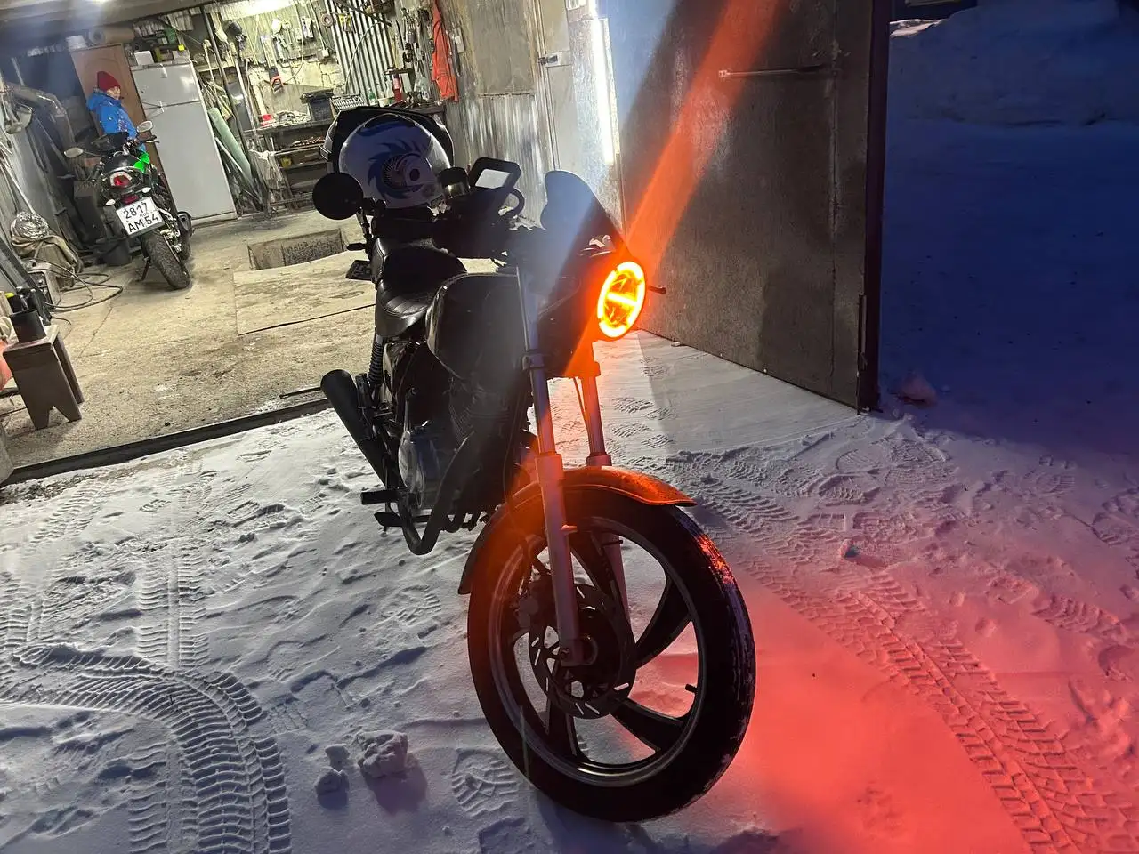 Продажа мотоцикла с доработками - Мотоциклы (Авто) в Новосибирск