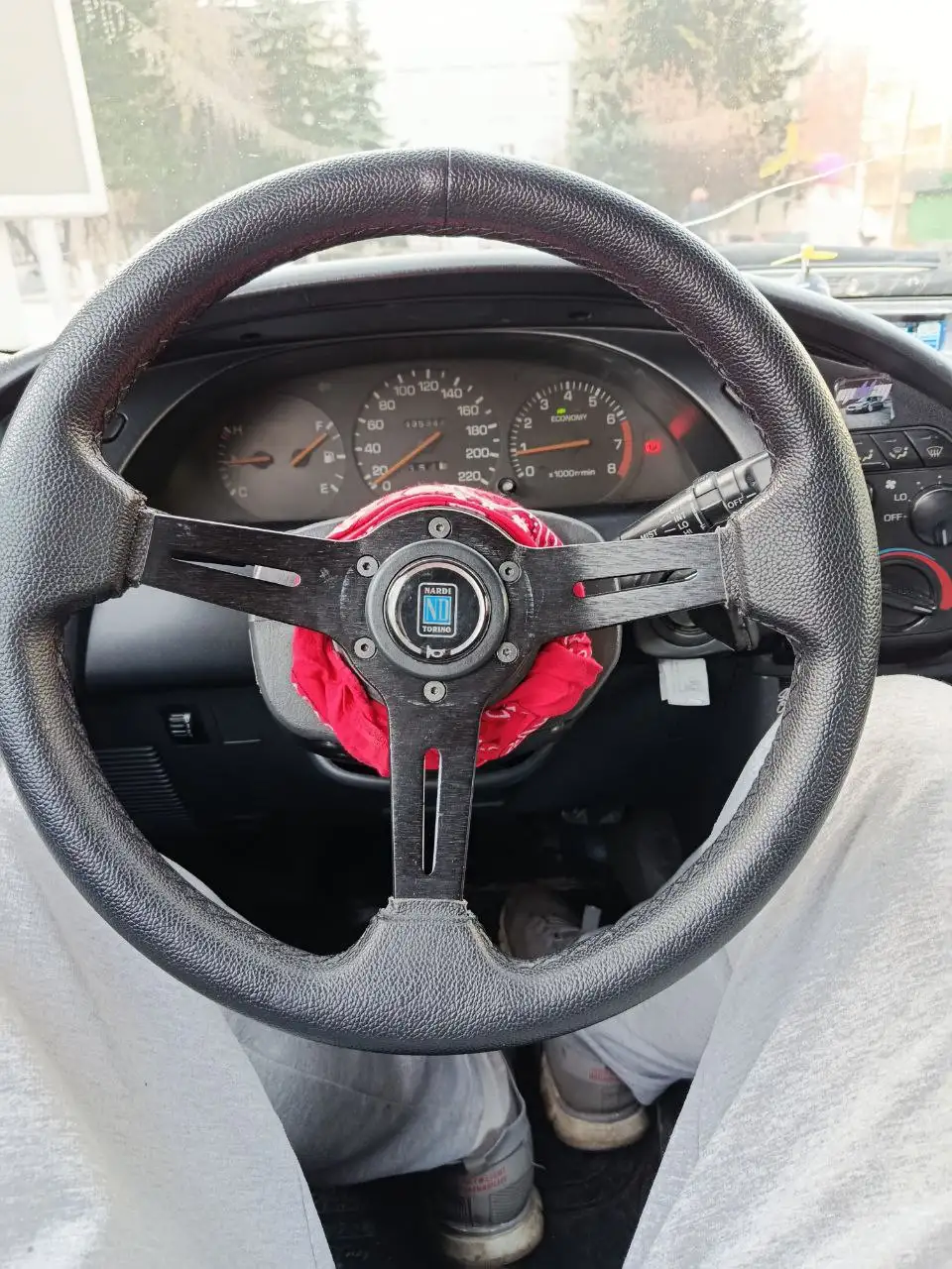 Руль нарди копия с переходником тойота - Запчасти (Авто) в Новосибирск