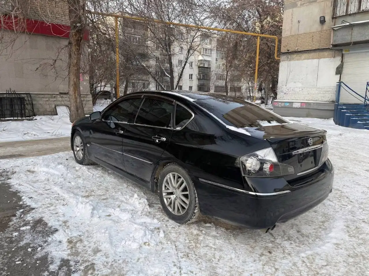 Nissan Fuga 2008 3.5л, левый руль, Армянская таможня - Авто в Новосибирск