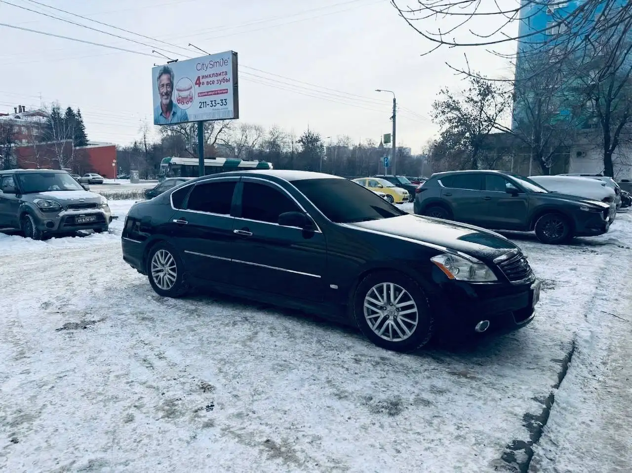 Nissan Fuga 2008 3.5л, левый руль, Армянская таможня - Авто в Новосибирск