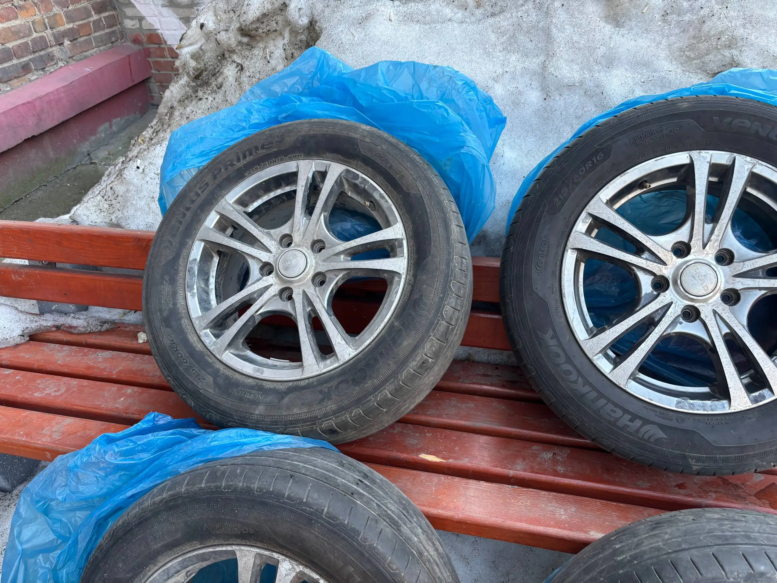 Литые диски ТИРИОН (КЛ323) 6.5JxR16 5x114.3 DIA67.1 ET45 для Toyota Premio - Запчасти (Авто) в Новосибирск