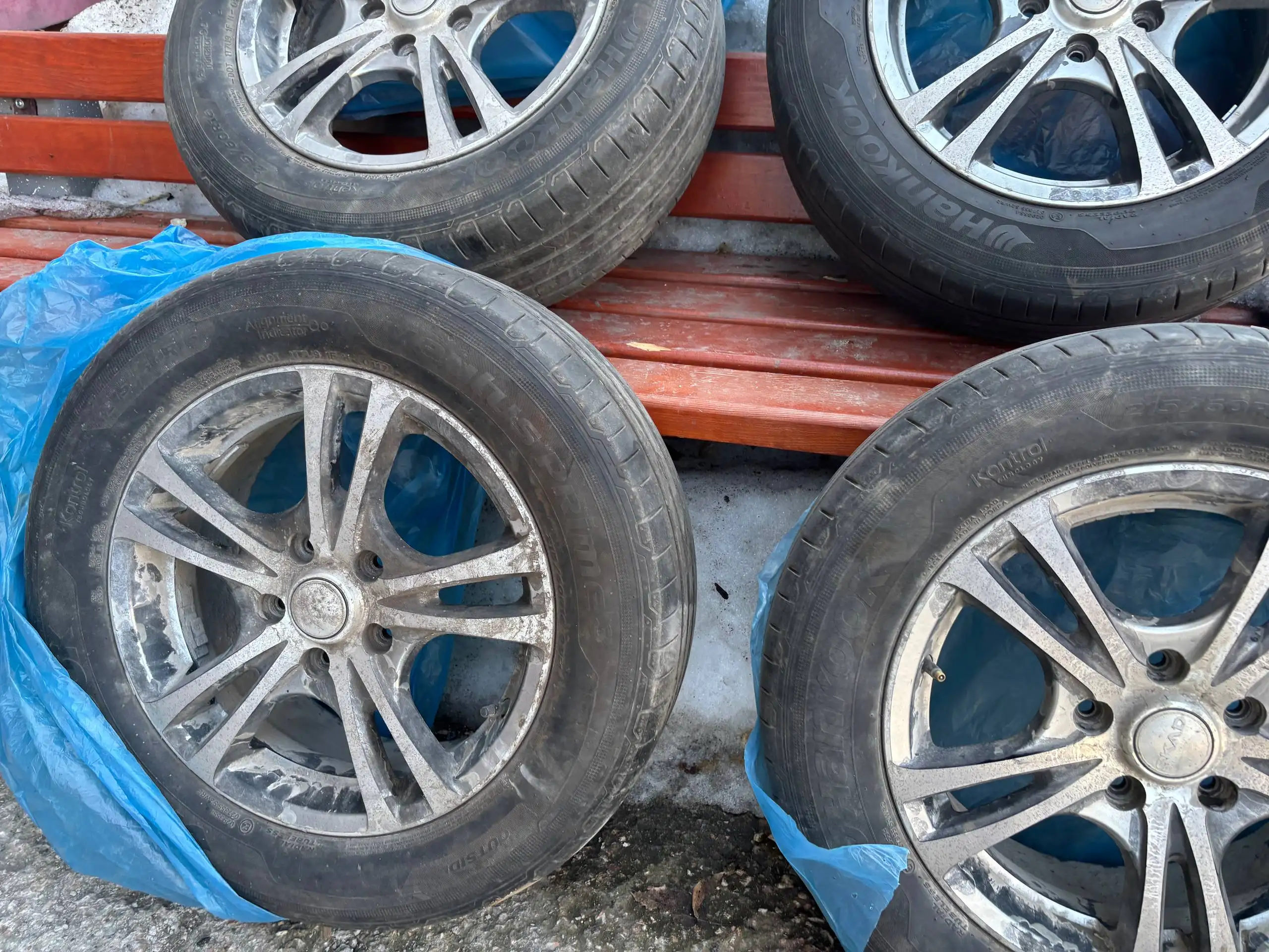 Литые диски ТИРИОН (КЛ323) 6.5JxR16 5x114.3 DIA67.1 ET45 для Toyota Premio - Запчасти (Авто) в Новосибирск