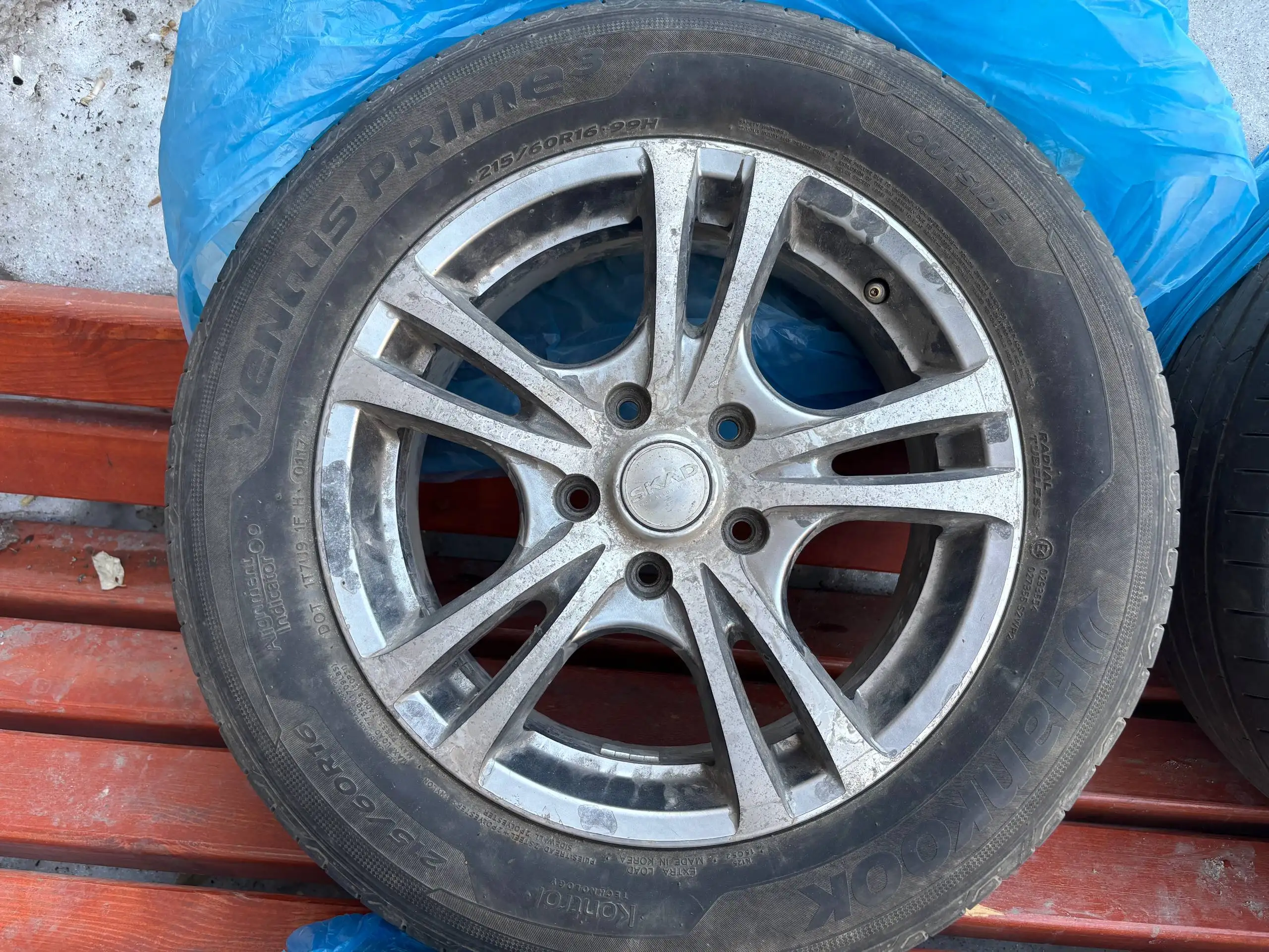 Литые диски ТИРИОН (КЛ323) 6.5JxR16 5x114.3 DIA67.1 ET45 для Toyota Premio - Запчасти (Авто) в Новосибирск