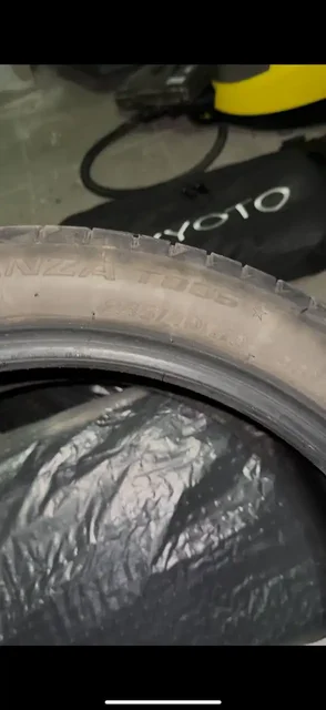 Шина Bridgestone Turanza t005 RFT 245/40/r19 б/у - частное объявление в Новосибирск