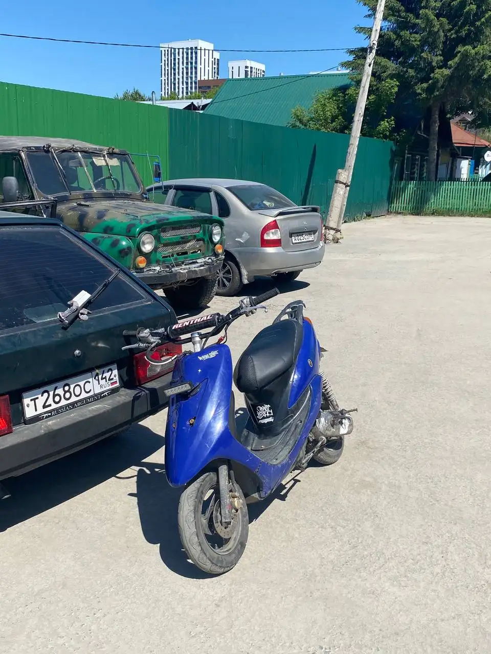 Yamaha Jog SA16 на прожажу - Мотоциклы и мототехника (Авто) в Новосибирск