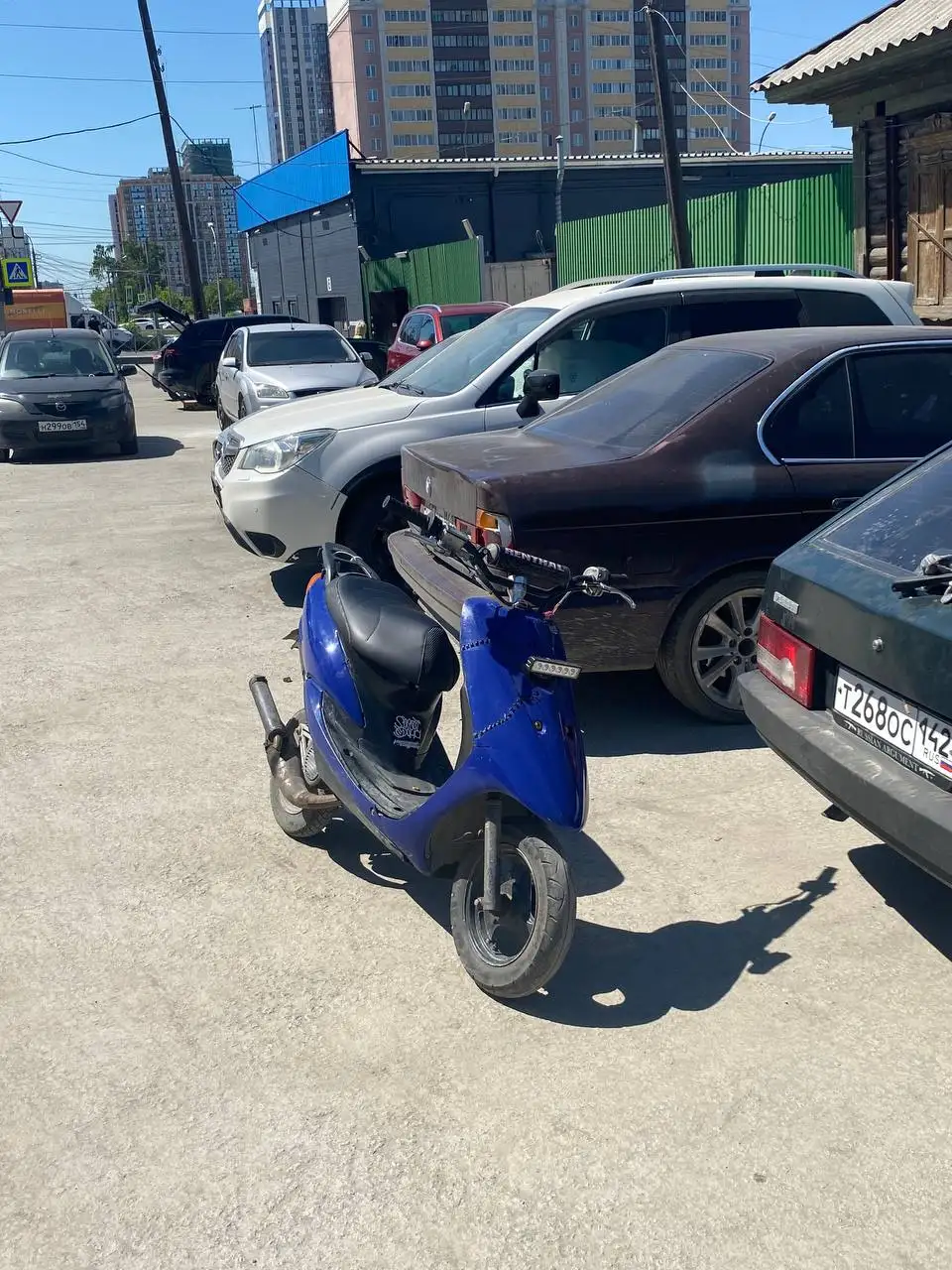 Yamaha Jog SA16 на прожажу - Мотоциклы и мототехника (Авто) в Новосибирск