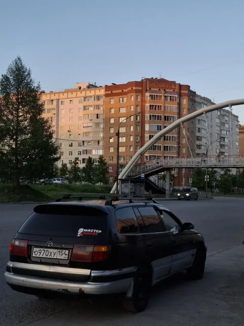 Toyota Caldina до рестайлинг, 2л 140лс - Аккумулятор в Новосибирск
