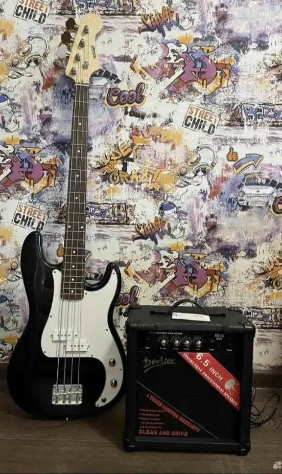 Бас-гитара Homage с комбоусилителем