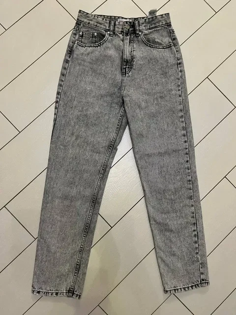 Женские джинсы мом серого цвета - частное объявление в Иваново