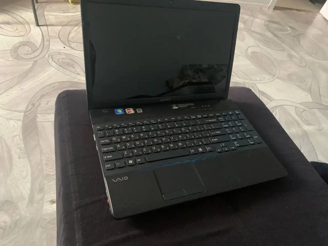 Ноутбук Sony Viva с неисправностью