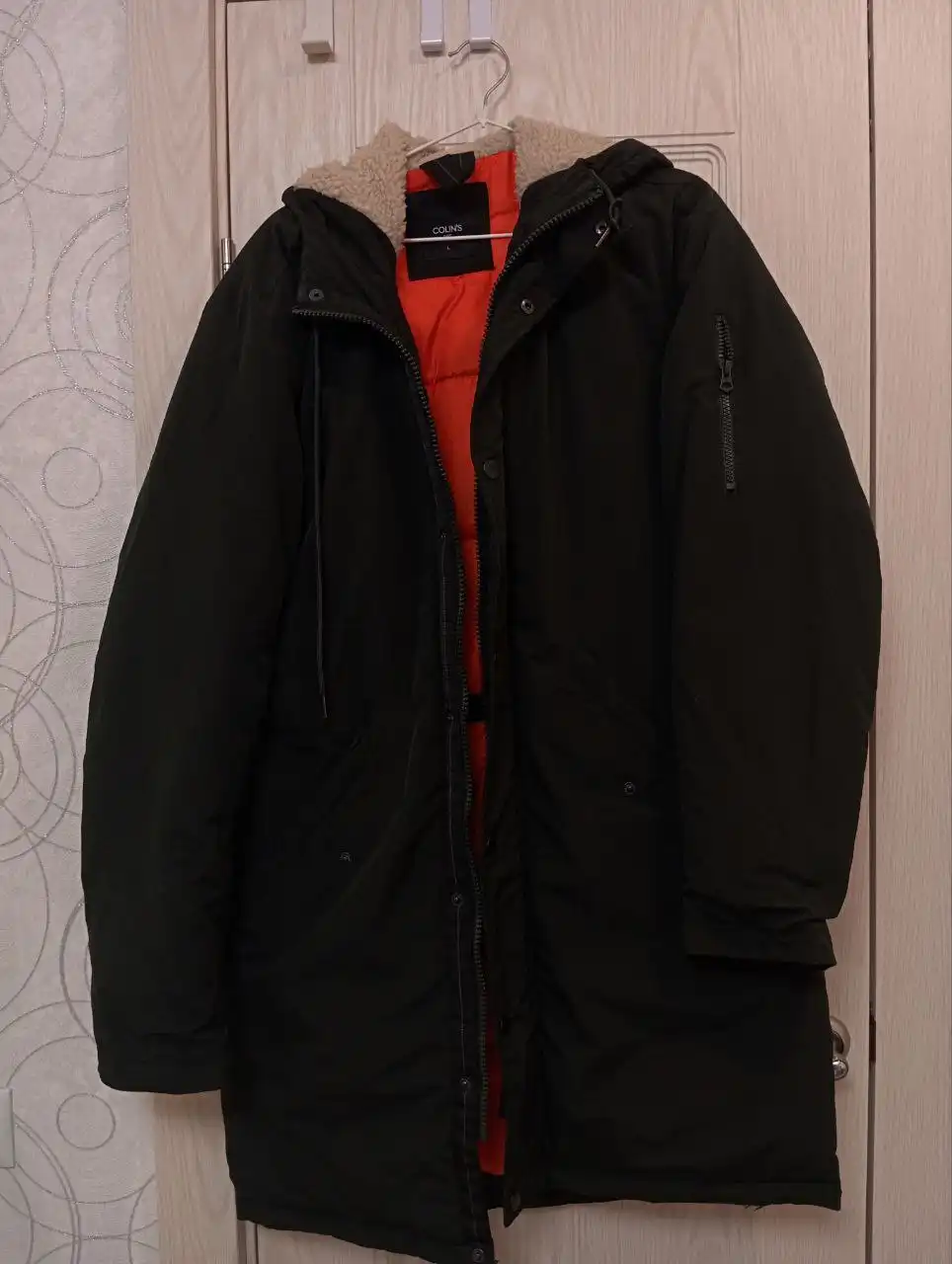 Мужской пуховик размер L