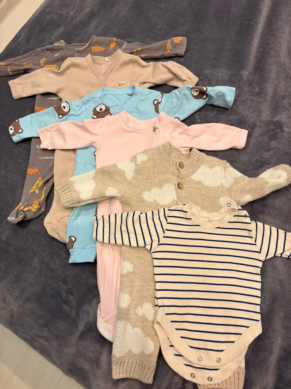 Пакет детских вещей 62-68