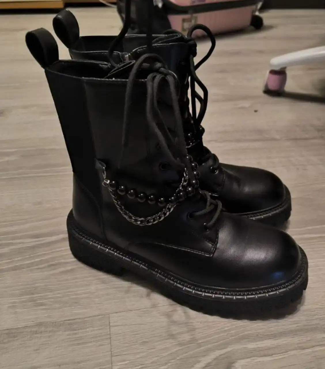 Ботинки черные 38 размер - Обувь (Одежда) в Иваново