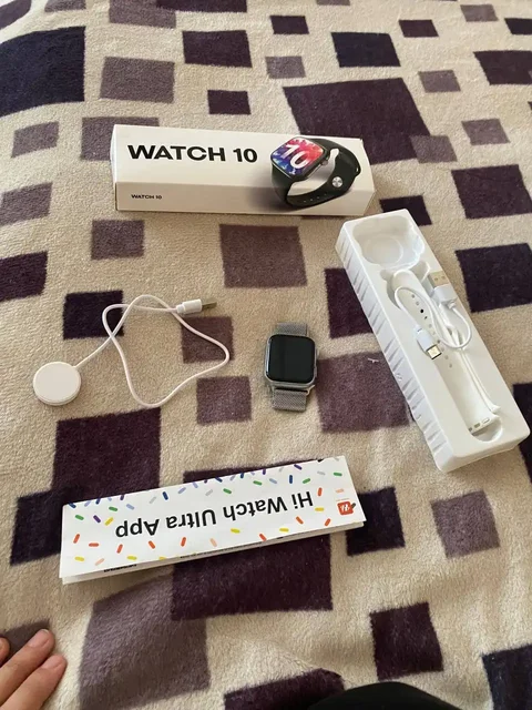 Продажа часов Watch ultra 10 серого цвета бренда Qronix - Наушники в Иваново