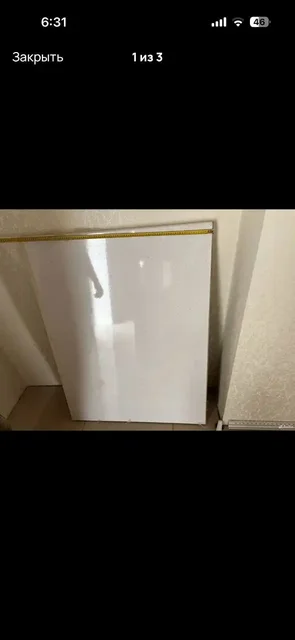 Продам кусок столешницы, НОВЫЙ В ПЛЕНКЕ, размер 91х120. Влагостойкая - Часы в Иваново