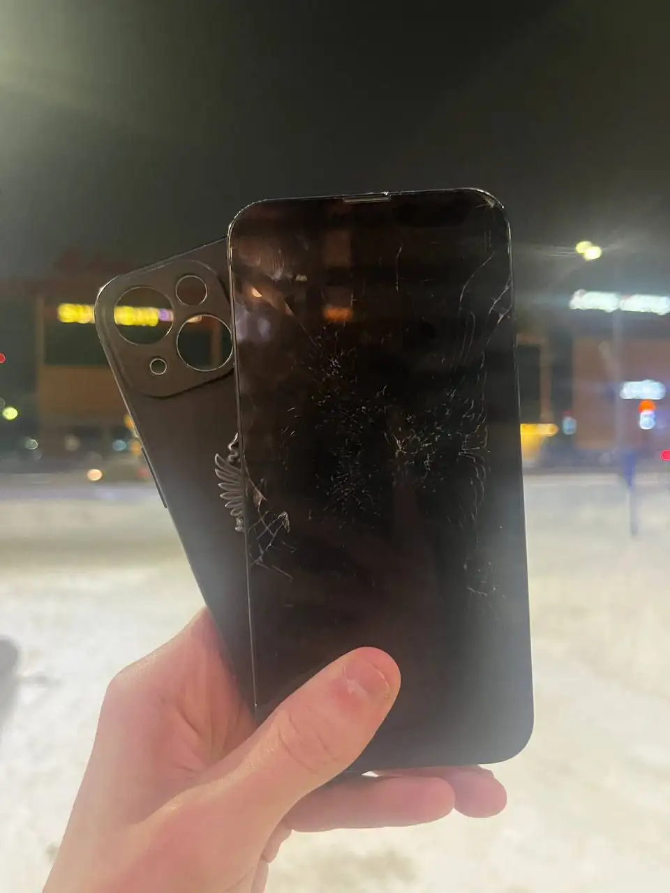 iPhone 13 256Гб в состоянии 4/10 - Смартфоны (Электроника) в Иваново