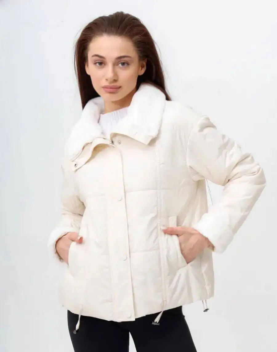 Продам куртку демисезонную, новую, молочный цвет, размер 44-46 - Верхняя одежда (Одежда) в Иваново