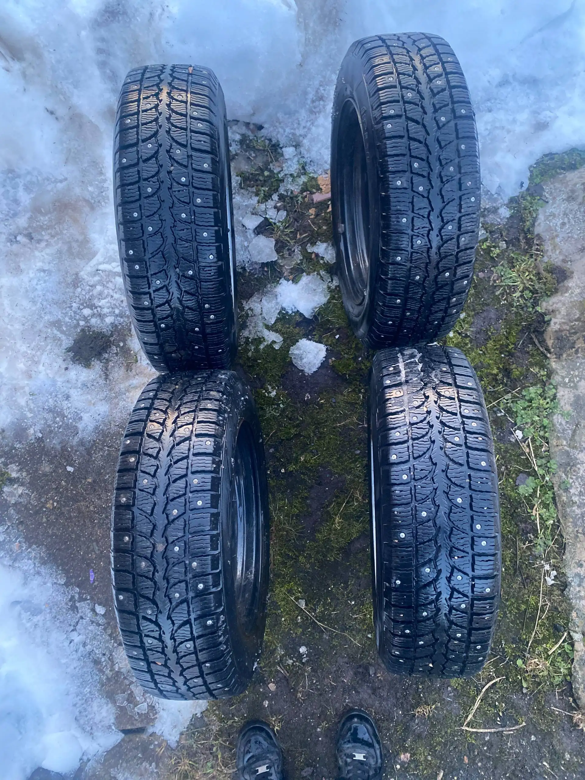 Шины 175/65/r14 вазовская разболтовка - Шины и диски (Запчасти) в Иваново