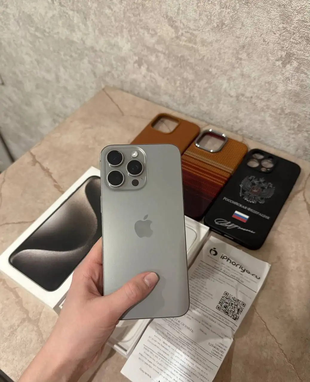 iPhone 15 Pro Max 256 ГБ в отличном состоянии - Смартфоны (Электроника) в Иваново