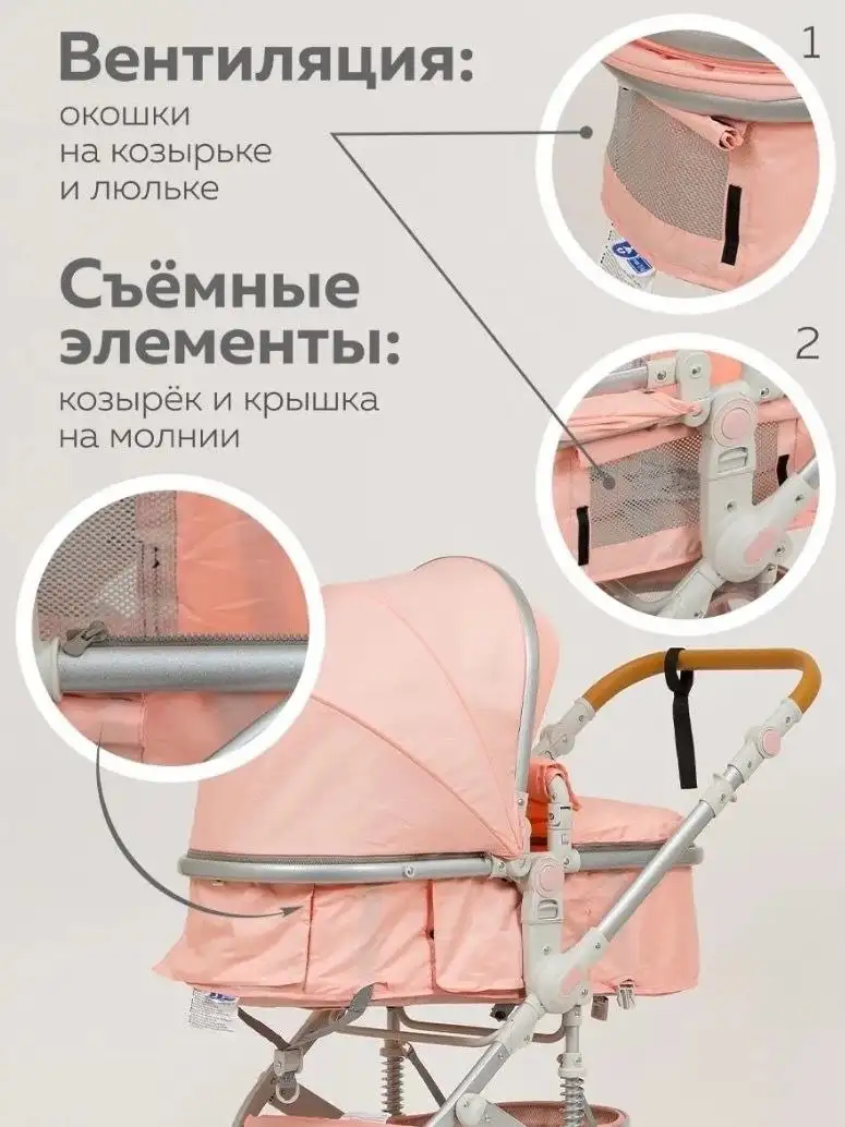 Продам коляску-трансформер с автолюлькой для девочки - Коляски (Товары для детей) в Иваново